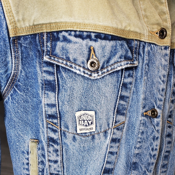 Super Cool Vintage Union Bay Men's Demin Jacket - Picture 3 of 6